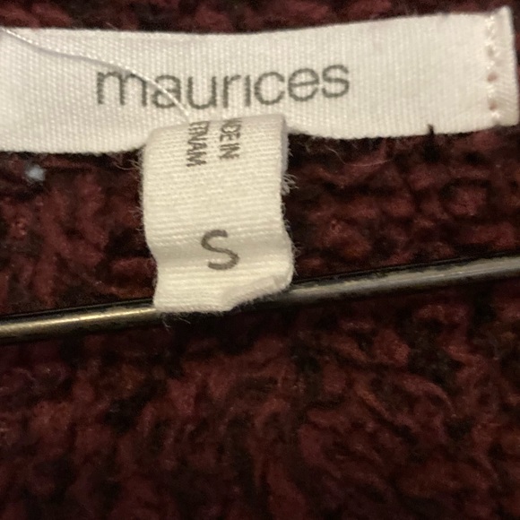 👚(bundle 4 items w/👚for $16) Fleece pull over sweater jacket by Maurices - Picture 10 of 11